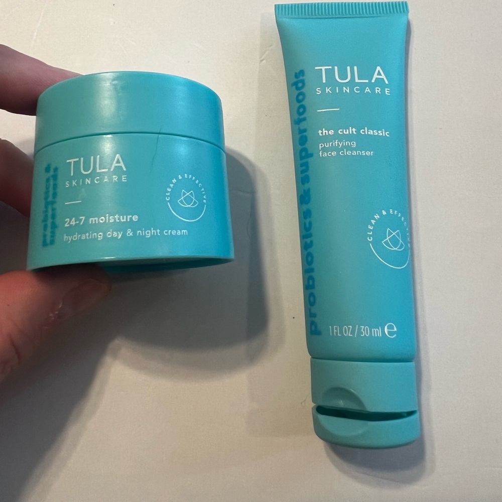 Unused/unopened Tula travel set